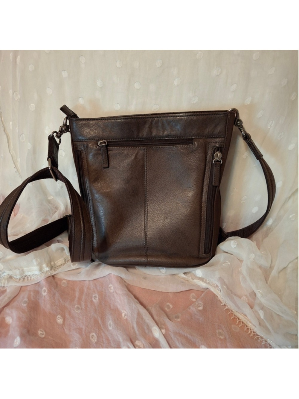 Gun Tote'n Mama Brown Carry Conceal Crossbody Bag
